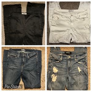Free People/Express/Good American Denim Bundle